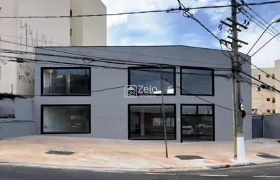 Salão para aluguel com 426 m², 5 vagas em taquaral, campinas