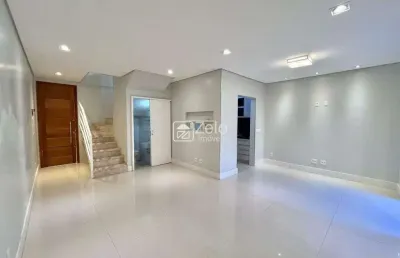 Casa em condomínio à venda com 124,1 m², 3 quartos 4 vagas em bairro das palmeiras, campinas