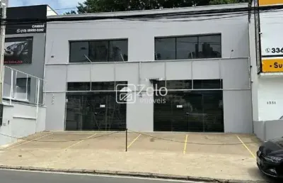 Salão para aluguel com 254,43 m², 4 vagas em cambuí, campinas