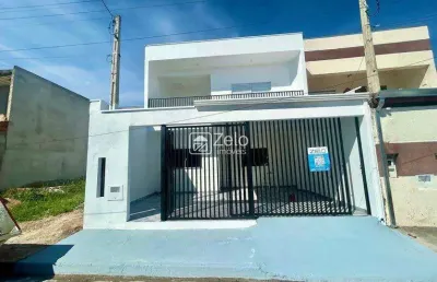 Casa à venda com 245 m², 4 quartos 2 vagas em loteamento residencial flavia, campinas