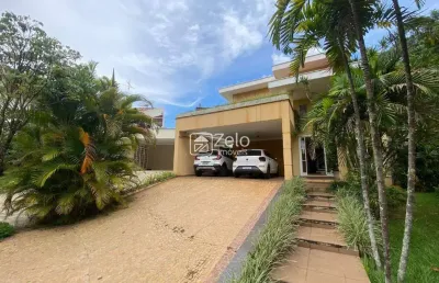 Casa em condomínio à venda com 291 m², 4 quartos 4 vagas em loteamento chácara prado, campinas