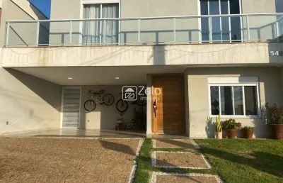 Casa em condomínio para aluguel com 240 m², 3 quartos 4 vagas em residencial real parque sumaré, sumaré
