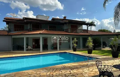 Casa à venda com 495,89 m², 4 quartos 6 vagas em parque xangrilá, campinas