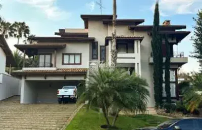 Casa em condomínio para aluguel com 570 m², 6 quartos 6 vagas em loteamento alphaville campinas, campinas
