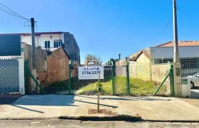 Terreno à venda com 297 m², em jardim guanabara, campinas