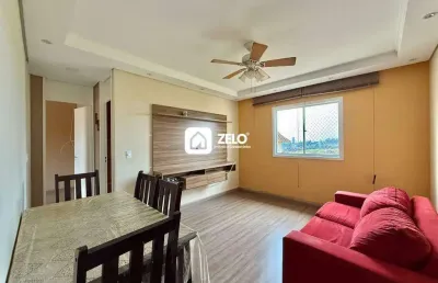 Apartamento para aluguel com 56 m², 2 quartos 1 vaga em vila orozimbo maia, campinas