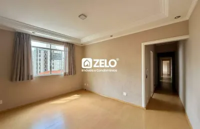 Apartamento para aluguel com 109 m², 3 quartos 1 vaga em centro, campinas