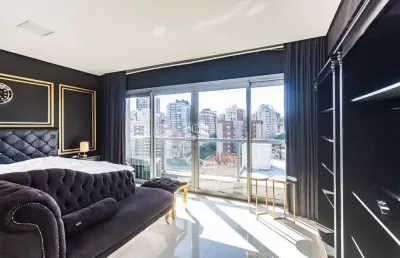 Apartamento com 1 quarto para alugar na avenida mariland, 707, auxiliadora, porto alegre por r$ 4.500
