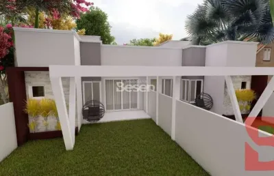 Casa nova  com piscina 03 quartos sendo 01 suíte - 89,92m² de área construída - 180m² de terreno - baln. jardim da barra.