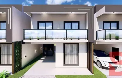 Sobrado próximo ao mar, com pagamento facilitado durante a obra;