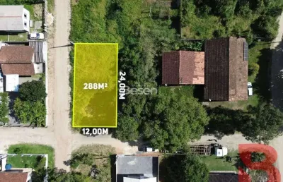 Ótimo terreno de esquina localizado no bairro pontal do norte com 288,00m2.