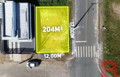 Terreno south beach ii, medindo 204,00 m², limpo e aterrado