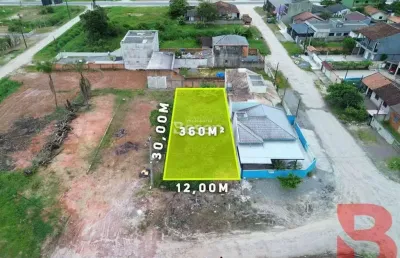Opção de terreno com 360 m² na barra do sai, 950 metros do mar