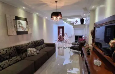 Sobrado com 3 dormitórios à venda, 200 m² por r$ 870.000,00 - paulicéia - são bernardo do campo/sp