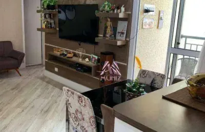 Apartamento com 2 dormitórios à venda, 58 m² por r$ 425.000,00 - planalto - são bernardo do campo/sp
