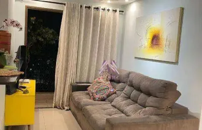Apartamento com 2 dormitórios à venda, 54 m² por r$ 418.000,00 - taboão - são bernardo do campo/sp