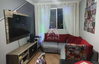 Apartamento com 2 dormitórios à venda, 45 m² por r$ 260.000,00 - taboão - são bernardo do campo/sp