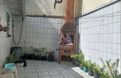 Sobrado com 3 dormitórios à venda, 260 m² por r$ 530.000,00 - jardim abc - diadema/sp