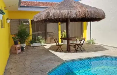 Casa com 1 dormitório à venda, 200 m² por r$ 450.000 - jardim petrópolis - bauru/sp