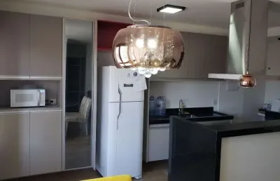 Apartamento mobiliado, com 2 dormitórios sendo 1 suíte, residencial urban - jardim infante dom henrique - bauru/sp