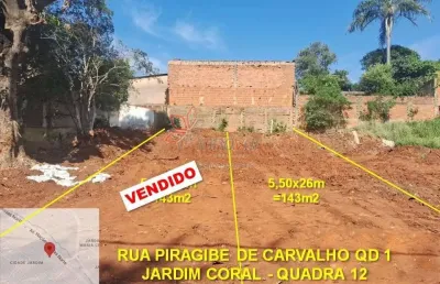 Terreno à venda no Jardim Coral, Bauru 