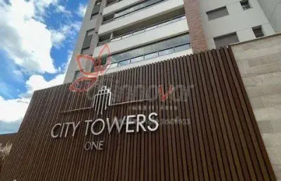 Apartamento andar alto city towers one- jardim estoril 4, bauru-sp