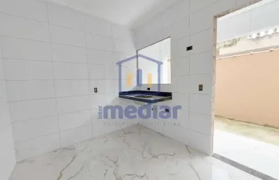 Casa com 2 quartos à venda na rua saulo de castro bicudo, esplanada dos barreiros, são vicente, 60 m2 por r$ 300.000