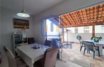 Cobertura com 3 quartos à venda na avenida gérson maturani, jardim praiano, guarujá, 120 m2 por r$ 440.000