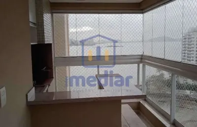 Apartamento com 3 quartos à venda na avenida general monteiro de barros, vila luis antônio, guarujá, 130 m2 por r$ 1.450.000