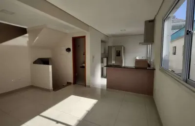 Casa em condomínio fechado com 2 quartos à venda na rua barão de ramalho, macuco, santos, 110 m2 por r$ 535.000