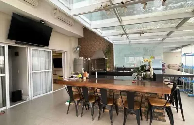 Apartamento com 3 quartos à venda na rua doutor arnaldo de carvalho, campo grande, santos, 212 m2 por r$ 1.400.000