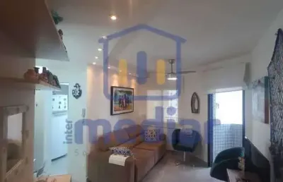 Apartamento com 2 quartos à venda na rua nelson cajado, jardim astúrias, guarujá, 80 m2 por r$ 650.000