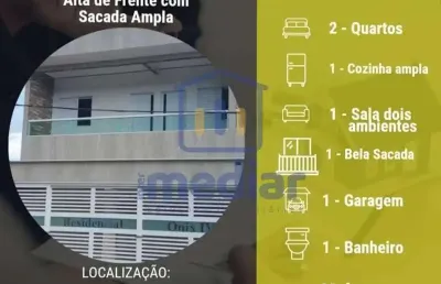 Casa em condomínio fechado com 2 quartos à venda na rua marcílio dias, canto do forte, praia grande, 76 m2 por r$ 380.000