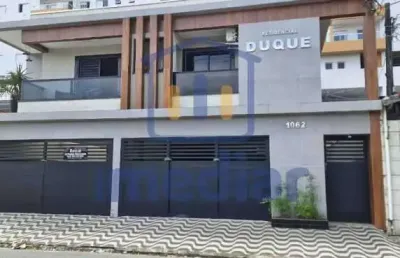 Casa em condomínio fechado com 2 quartos à venda na rua duque de caxias, boqueirão, praia grande, 53 m2 por r$ 400.000