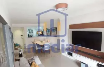 Apartamento com 3 quartos à venda na rua santos, barra funda, guarujá, 108 m2 por r$ 750.000