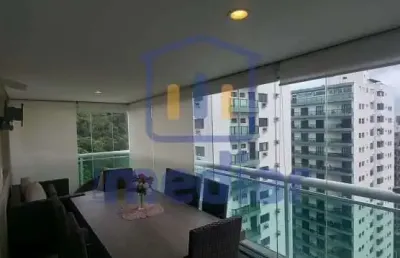 Apartamento com 3 quartos à venda na rua vereador roberto gelsomine, barra funda, guarujá, 138 m2 por r$ 850.000