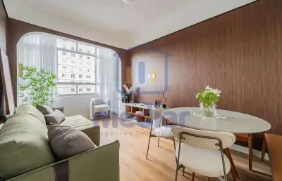 Apartamento com 2 quartos à venda na avenida presidente wilson, josé menino, santos, 65 m2 por r$ 885.000