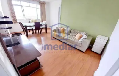 Apartamento com 2 quartos para alugar na rua almirante barroso, campo grande, santos, 90 m2 por r$ 3.900