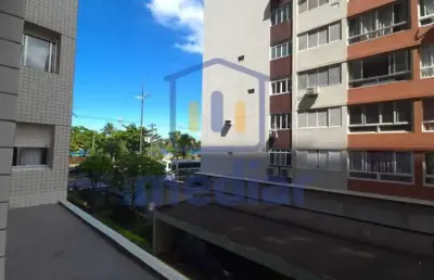 Apartamento com 3 quartos para alugar na avenida bartolomeu de gusmão, embaré, santos, 128 m2 por r$ 6.000