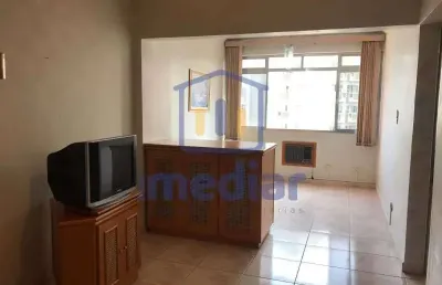 Apartamento com 1 quarto à venda na praça vinte e dois de janeiro, centro, são vicente, 43 m2 por r$ 180.000