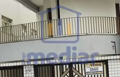 Casa com 3 quartos para alugar na rua álvaro alvim, embaré, santos, 339 m2 por r$ 10.000