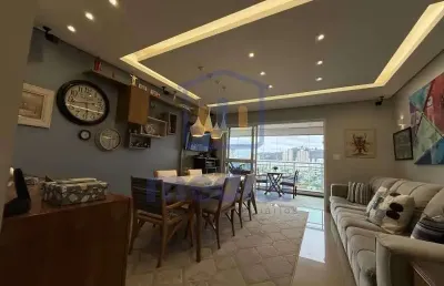Apartamento com 3 quartos à venda na rua bahia, gonzaga, santos, 109 m2 por r$ 1.320.000