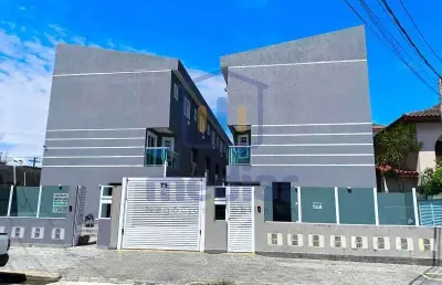 Casa em condomínio fechado com 2 quartos à venda na rua luiz laurindo santana, vila santa rosa, guarujá, 94 m2 por r$ 410.000