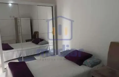 Apartamento para alugar na avenida doutor epitácio pessoa, embaré, santos, 23 m2 por r$ 2.500