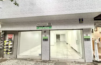 Ponto comercial para locação em curitiba, centro, 1 banheiro