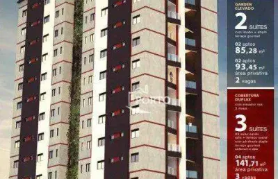 Lançamento de apartamentos com 2 dormitórios, 80 m² - cidade alta - piracicaba/sp