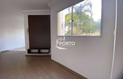 Apartamento com 2 dormitórios à venda, 55 m²  - dois córregos - piracicaba/sp