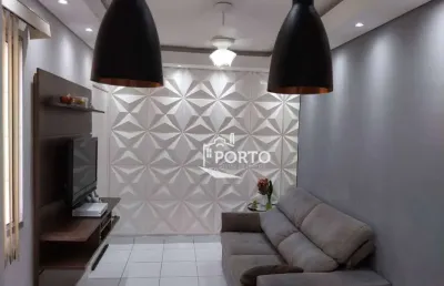 Apartamento com 2 quartos à venda, dois córregos - piracicaba/sp