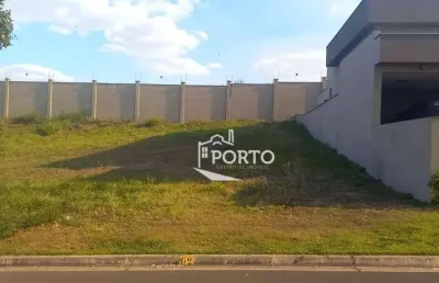 Terreno em condomínio fechado à venda no Ondas, Piracicaba 