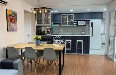 Apartamento com 3 quartos à venda no edifício residencial tous no bairro nova américa em piracicaba